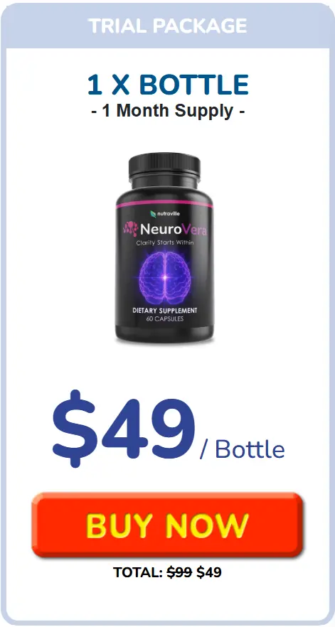NeuroVera one bottle